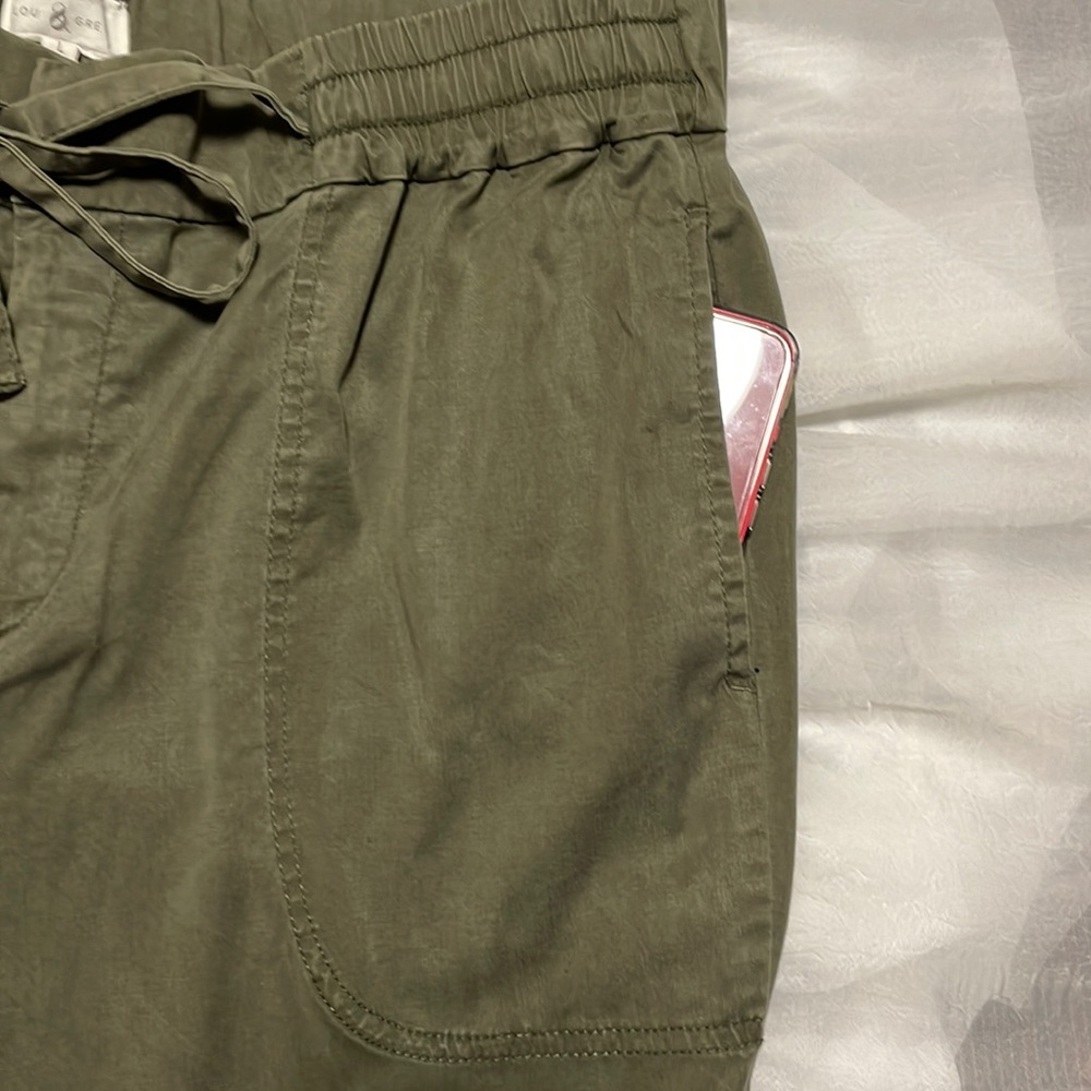 Lou & Grey Drawstring Pants Large - Picture 4 of 9